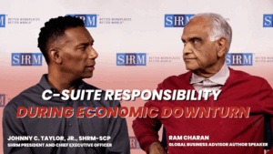 C-Suite Responsibility During Economic Downturn_ A Conversation with Ram Charan and Johnny C. Taylor