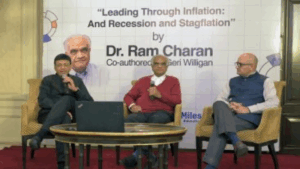 Influential Business Guru Dr. Ram Charan in India to launch his new book “Leading Through Inflation
