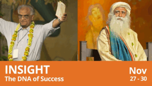 INSIGHT Business Leadership Program conducted by Dr Ram Charan and Sadhguru