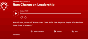 Ram Charan on Leadership