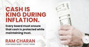 Cash is King During inflation