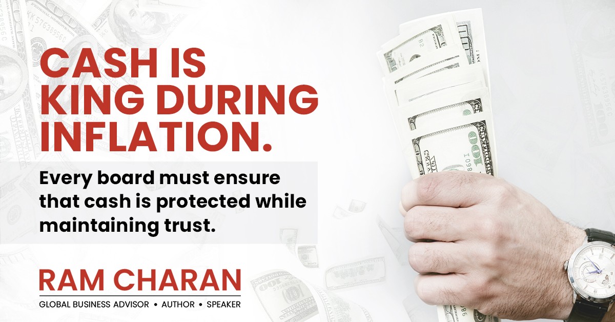 Cash is King During inflation