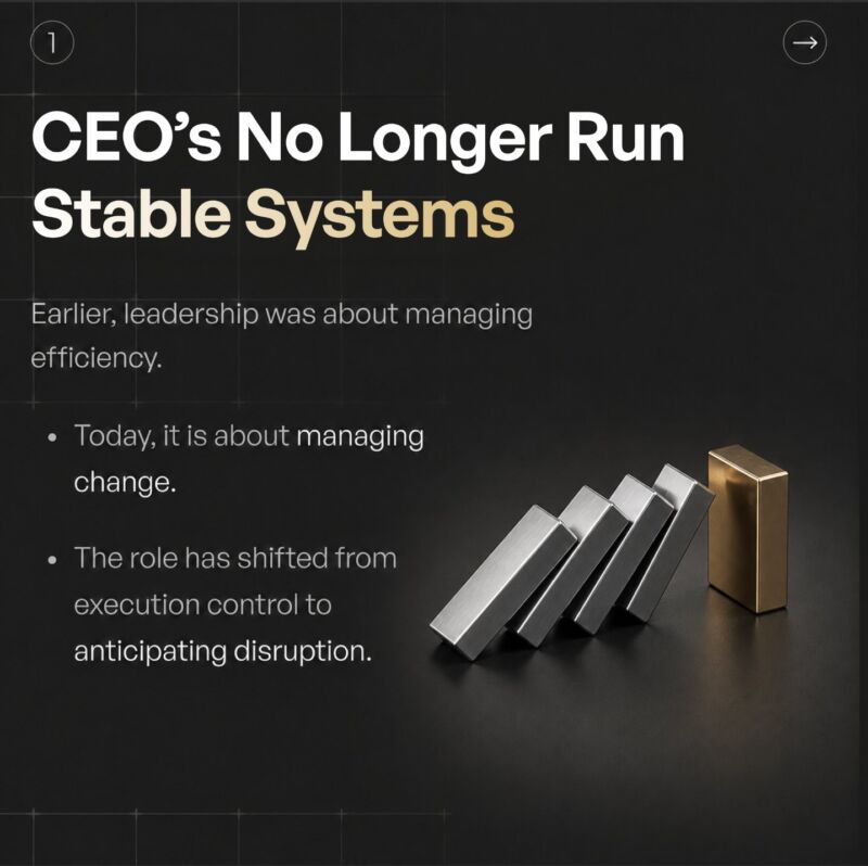 Image for the Tweet beginning: The job of the CEO